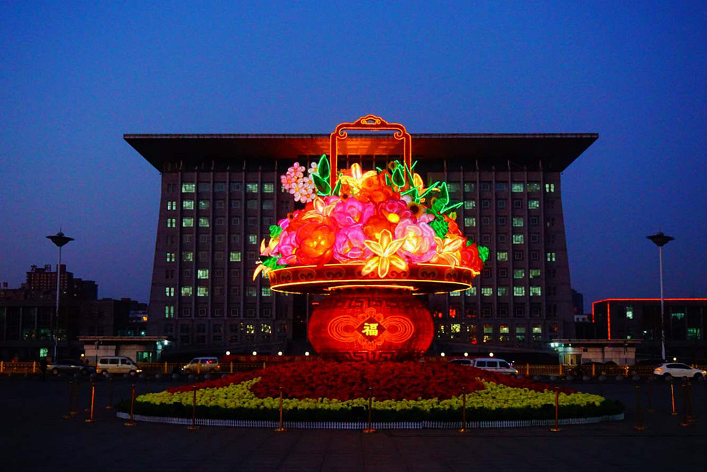 每日一圖：林州市區(qū)街道夜景高清組圖 (8)